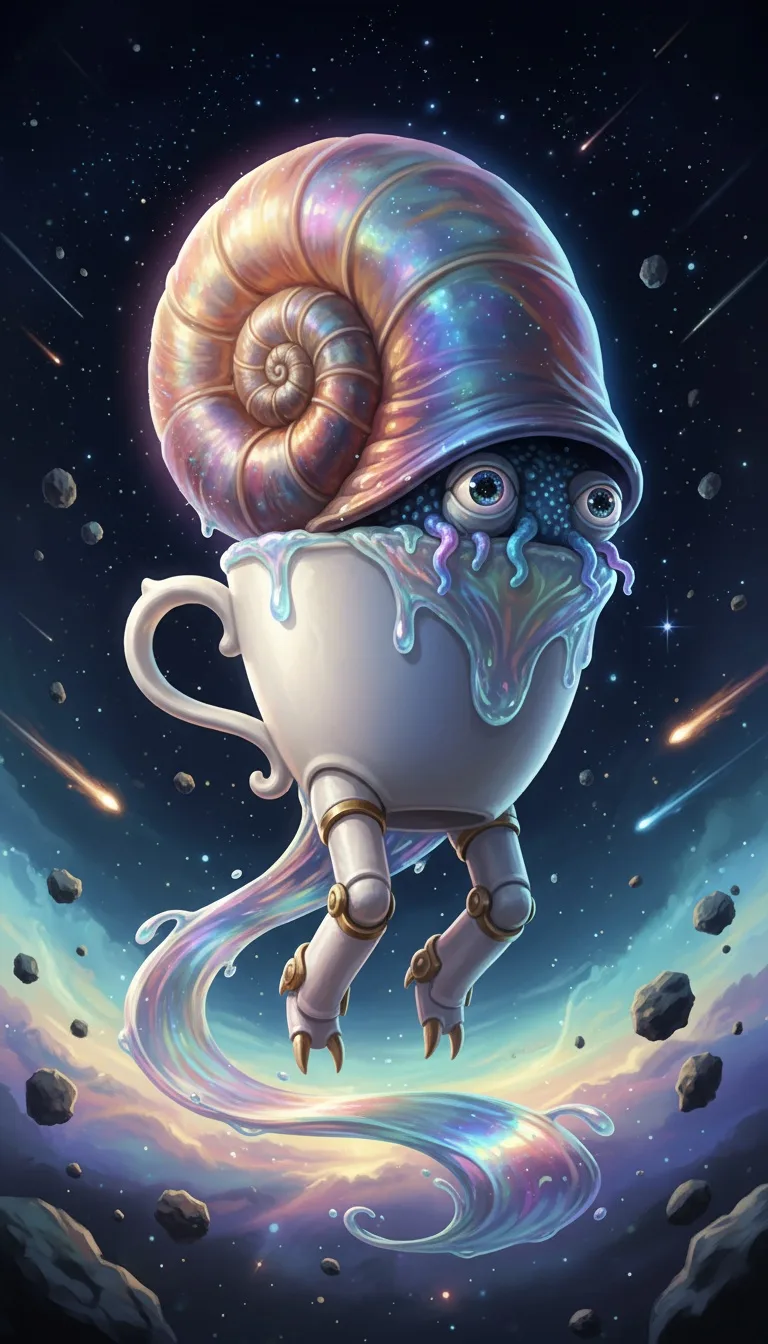 Cosmic Brew, artwork from Hybriddle